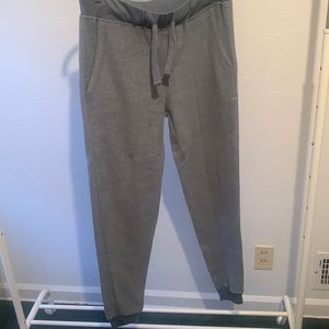 Blue grey soft serve sweatpants.